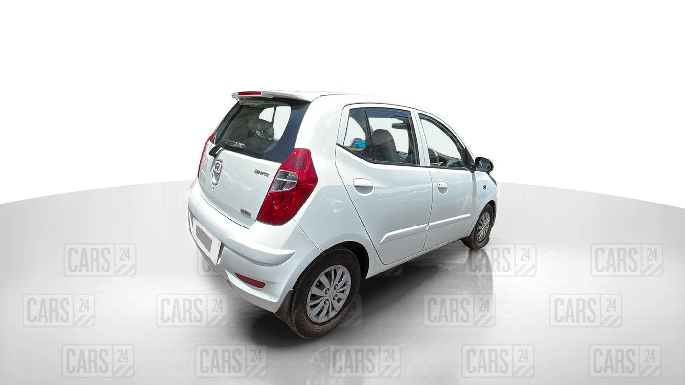2013 Hyundai i10 SPORTZ 1.2 AT, Petrol, Automatic, 54,630 km, Right Back Diagonal