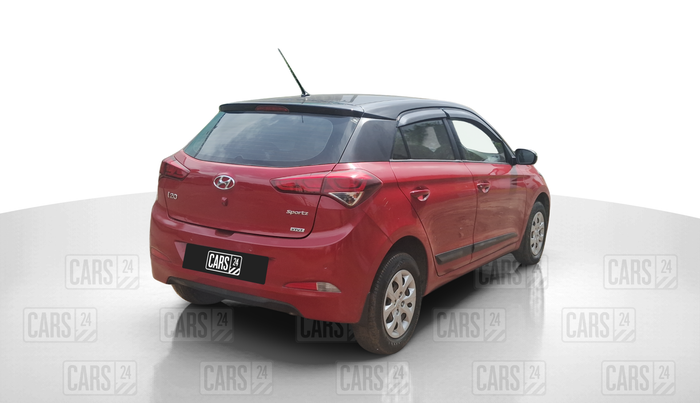2015 Hyundai Elite i20 SPORTZ 1.2 (O), Petrol, Manual, 72,343 km, Right Back Diagonal