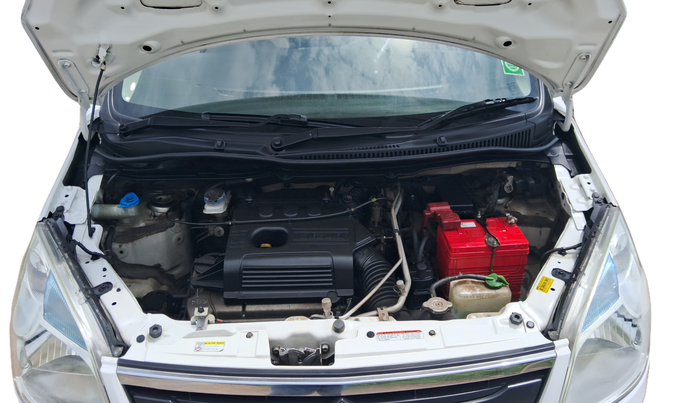 2016 Maruti Wagon R 1.0 VXI, Petrol, Manual, 86,264 km, Open Bonnet