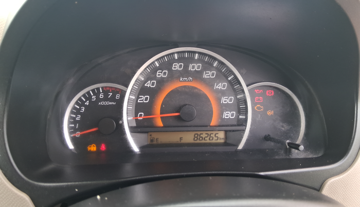 2016 Maruti Wagon R 1.0 VXI, Petrol, Manual, 86,264 km, Odometer Image