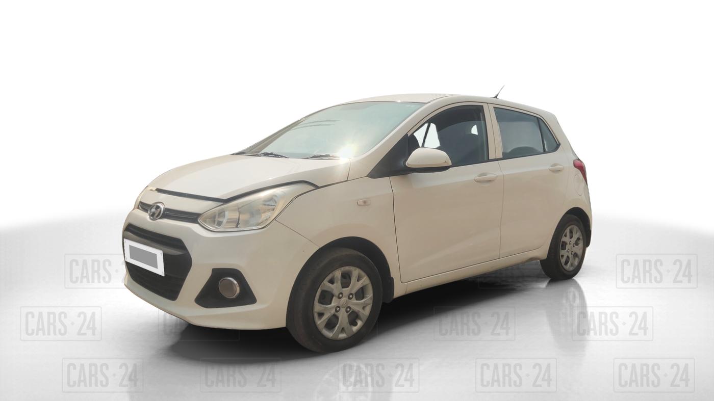 2015 Hyundai Grand i10 MAGNA 1.1 CRDI, Diesel, Manual, 94,181 km, Left Front Diagonal