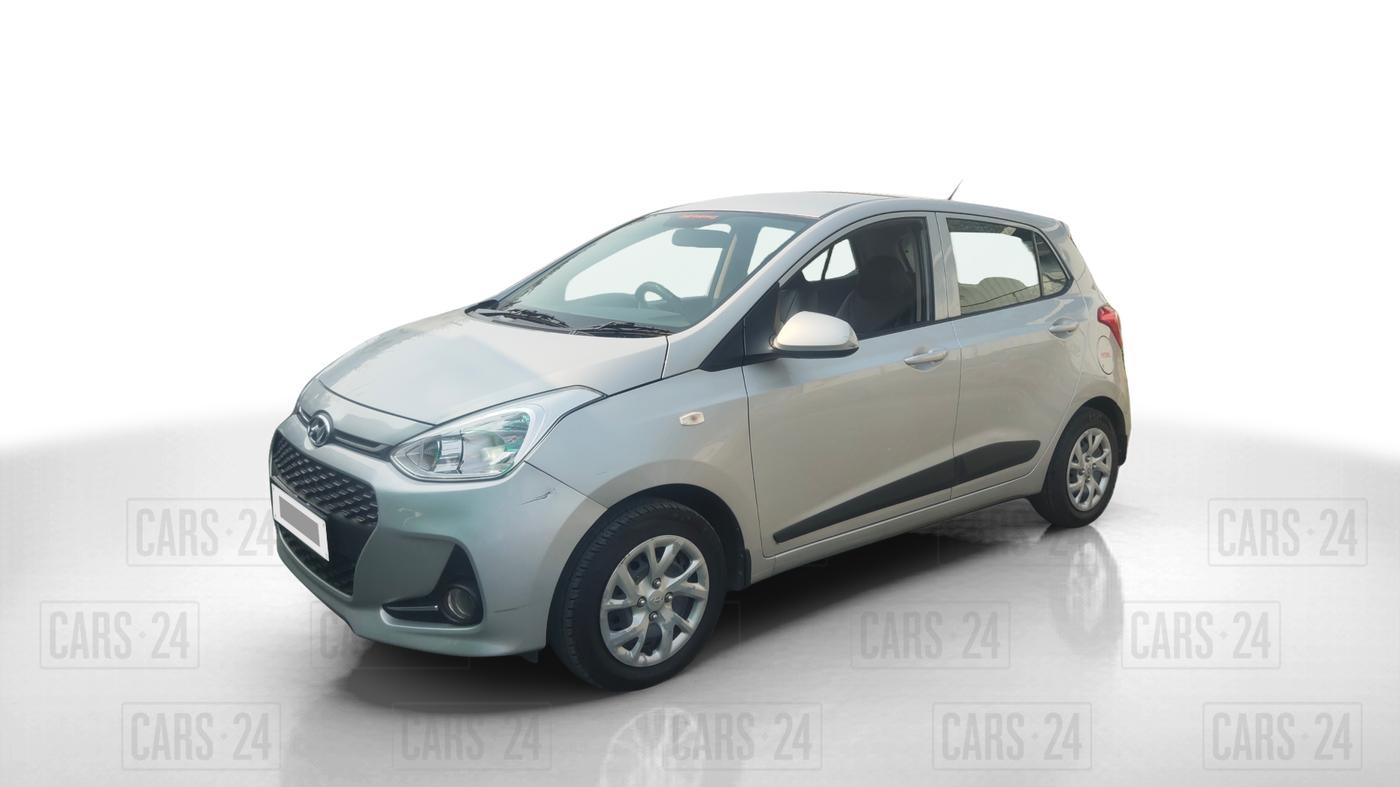 2017 Hyundai Grand i10 SPORTZ 1.2 KAPPA VTVT, Petrol, Manual, 51,595 km, Left Front Diagonal