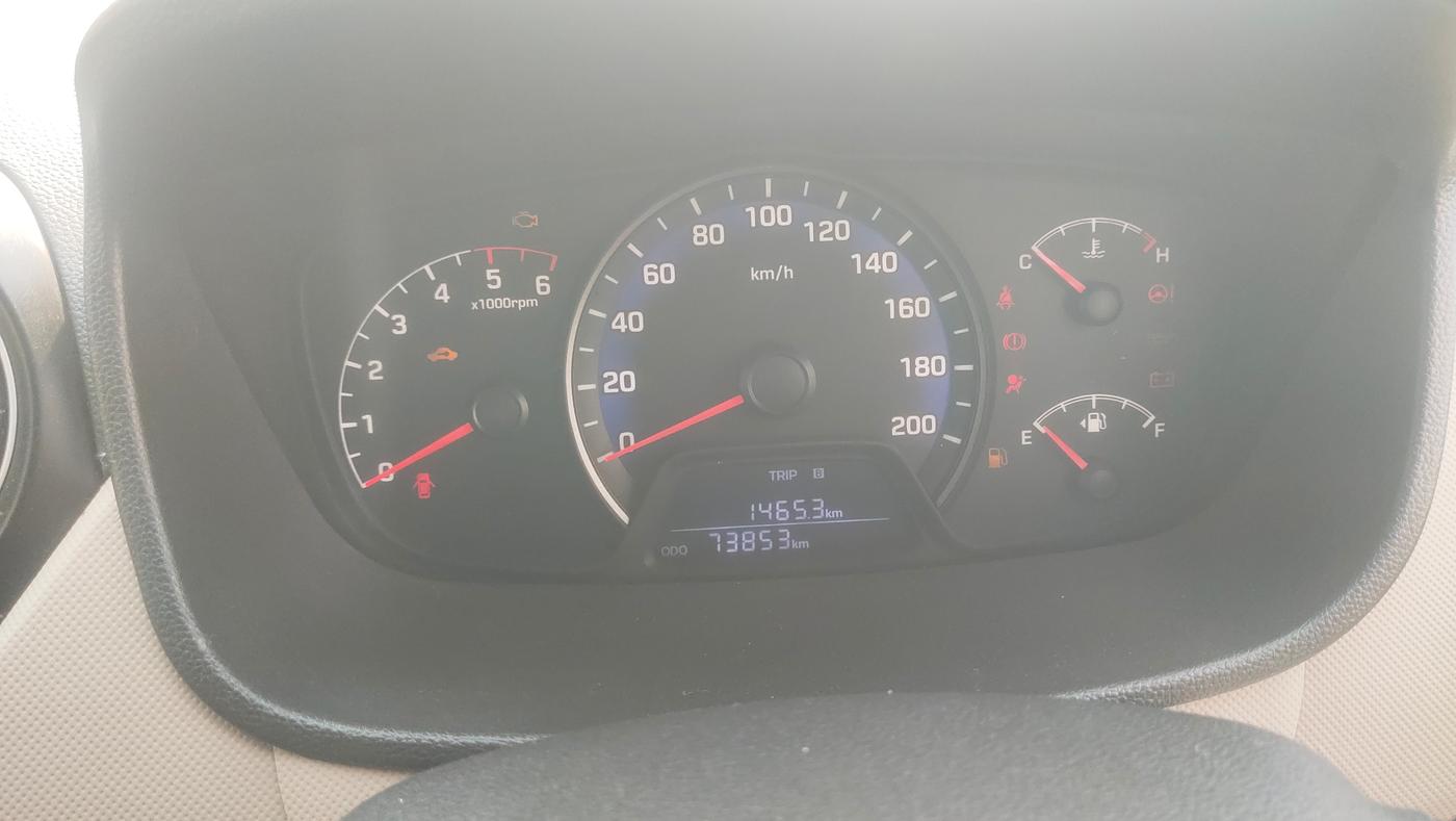 2016 Hyundai Xcent S 1.1 CRDI, Diesel, Manual, 73,852 km, Odometer Image