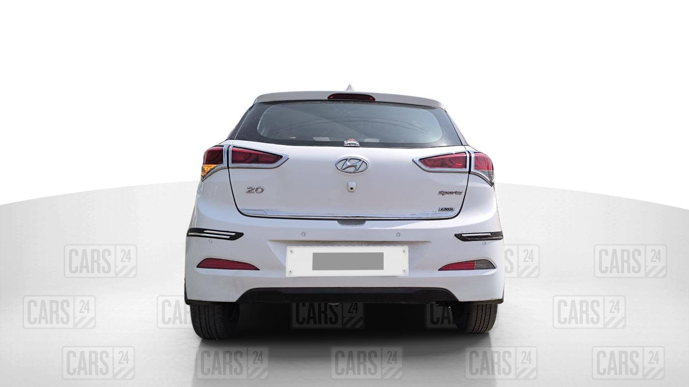 2015 Hyundai Elite i20 SPORTZ 1.4 CRDI, Diesel, Manual, 84,353 km, Back/Rear