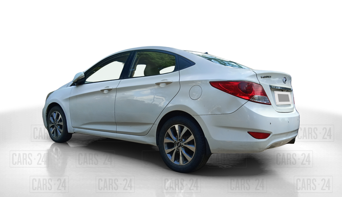 2014 Hyundai Verna FLUIDIC 1.4 CRDI CX, Diesel, Manual, 90,671 km, Left Back Diagonal