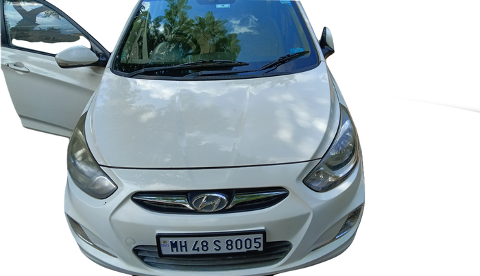2014 Hyundai Verna FLUIDIC 1.4 CRDI CX, Diesel, Manual, 90,671 km, Open Bonnet