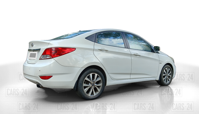 2014 Hyundai Verna FLUIDIC 1.4 CRDI CX, Diesel, Manual, 90,671 km, Right Back Diagonal
