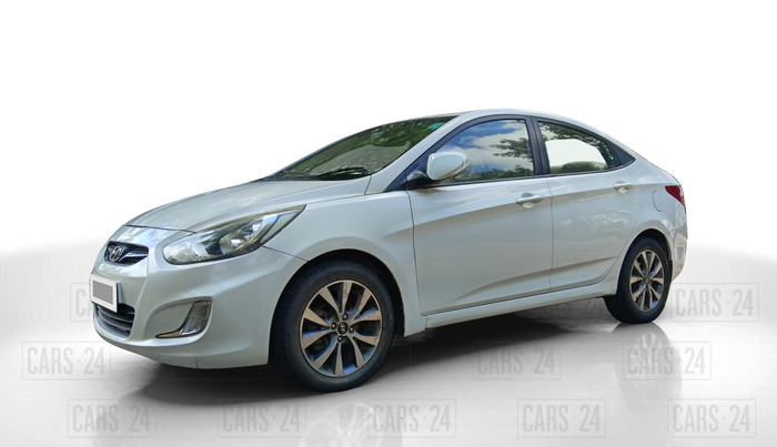 2014 Hyundai Verna FLUIDIC 1.4 CRDI CX, Diesel, Manual, 90,671 km, Left Front Diagonal