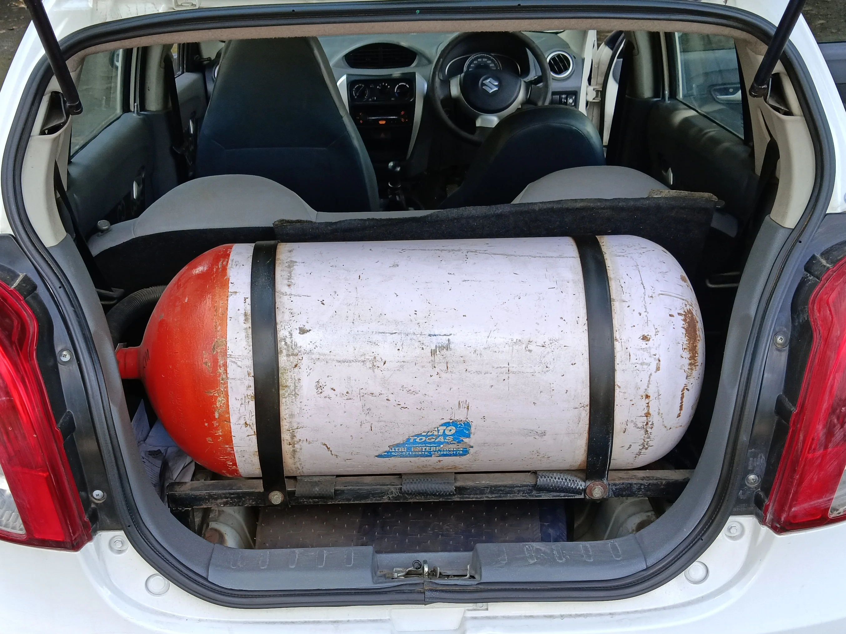 2016 Maruti Alto 800 LXI, Petrol, Manual, 1,13,421 km, Boot Inside