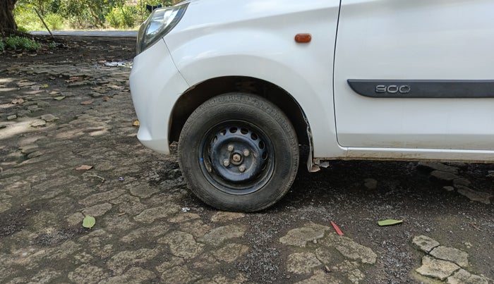 2016 Maruti Alto 800 LXI, Petrol, Manual, 1,13,421 km, Left Front Wheel