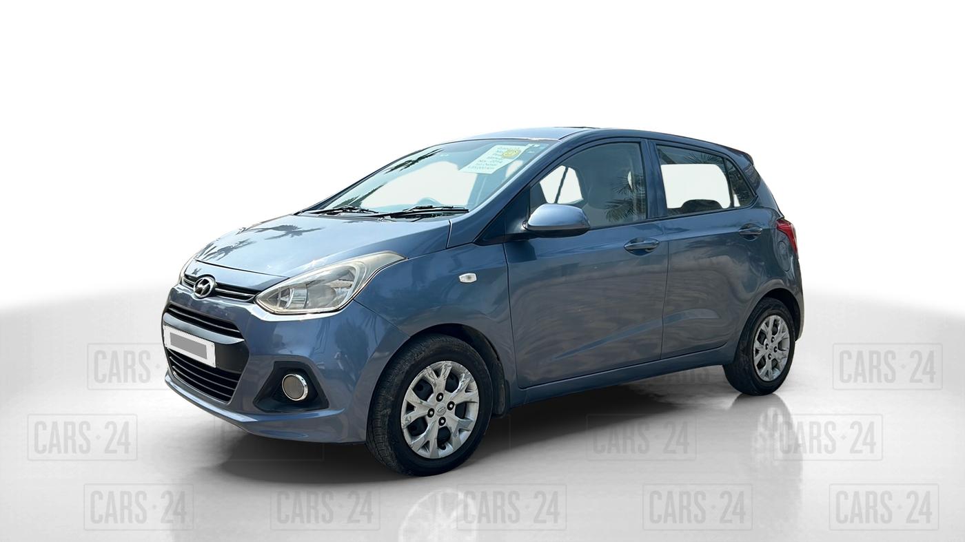 2014 Hyundai Grand i10 MAGNA 1.2 KAPPA VTVT, Petrol, Manual, 1,35,000 km, Left Front Diagonal