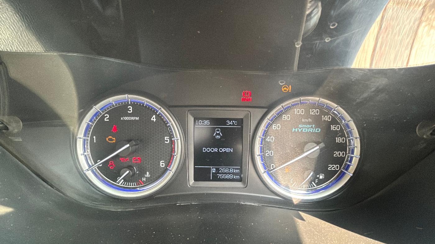 2018 Maruti S Cross SIGMA 1.3, Diesel, Manual, 75,500 km, Odometer Image