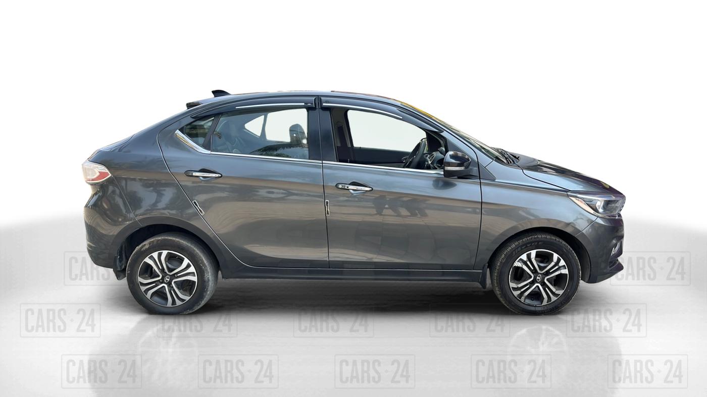 2022 Tata TIGOR XZ PLUS CNG, CNG, Manual, 75,000 km, Right Side View