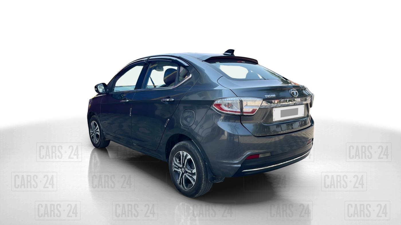 2022 Tata TIGOR XZ PLUS CNG, CNG, Manual, 75,000 km, Left Back Diagonal