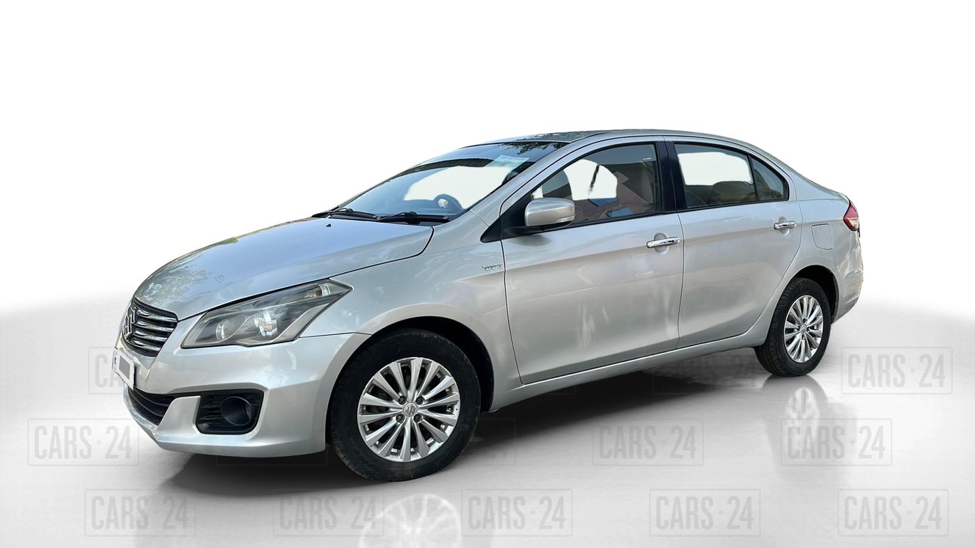 2015 Maruti Ciaz ZXI, Petrol, Manual, 84,922 km, Left Front Diagonal