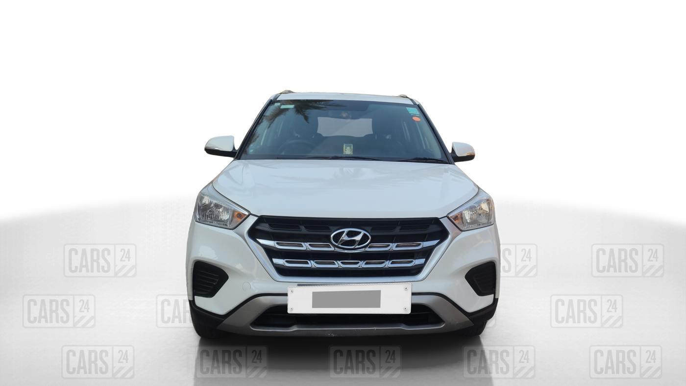2018 Hyundai Creta E PLUS 1.6 PETROL, Petrol, Manual, 73,309 km, Front