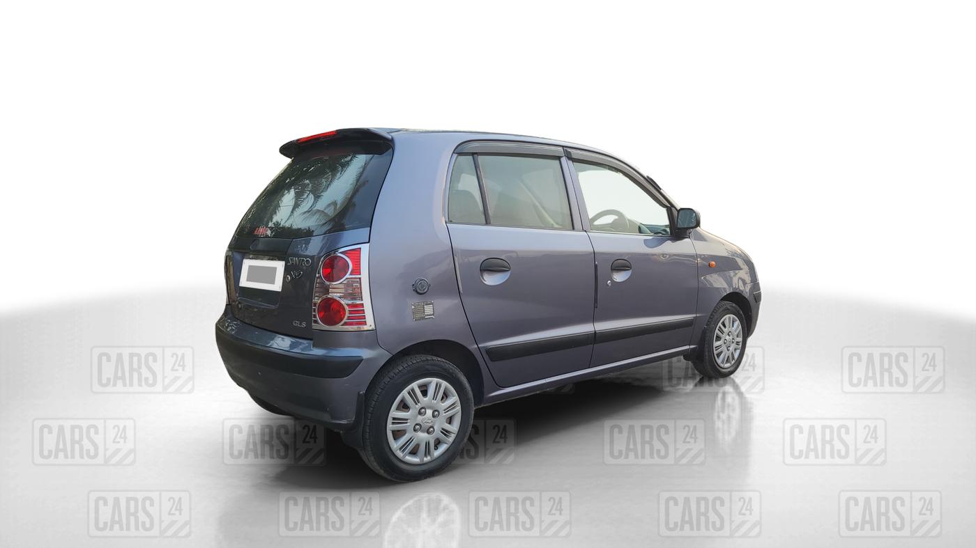 2011 Hyundai Santro Xing GLS, Petrol, Manual, 1,34,000 km, Right Back Diagonal
