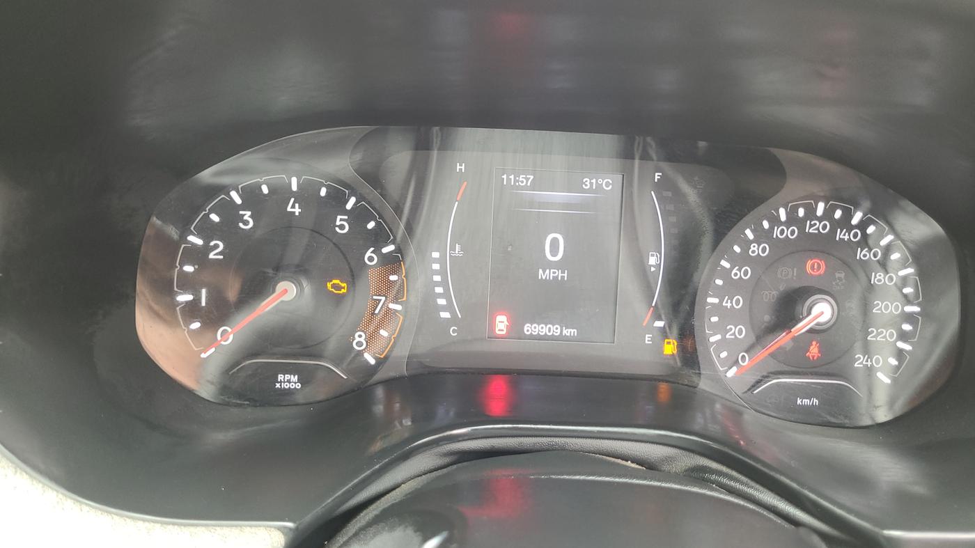 2021 Jeep Compass SPORT 1.4 PETROL, Petrol, Manual, 69,900 km, Odometer Image