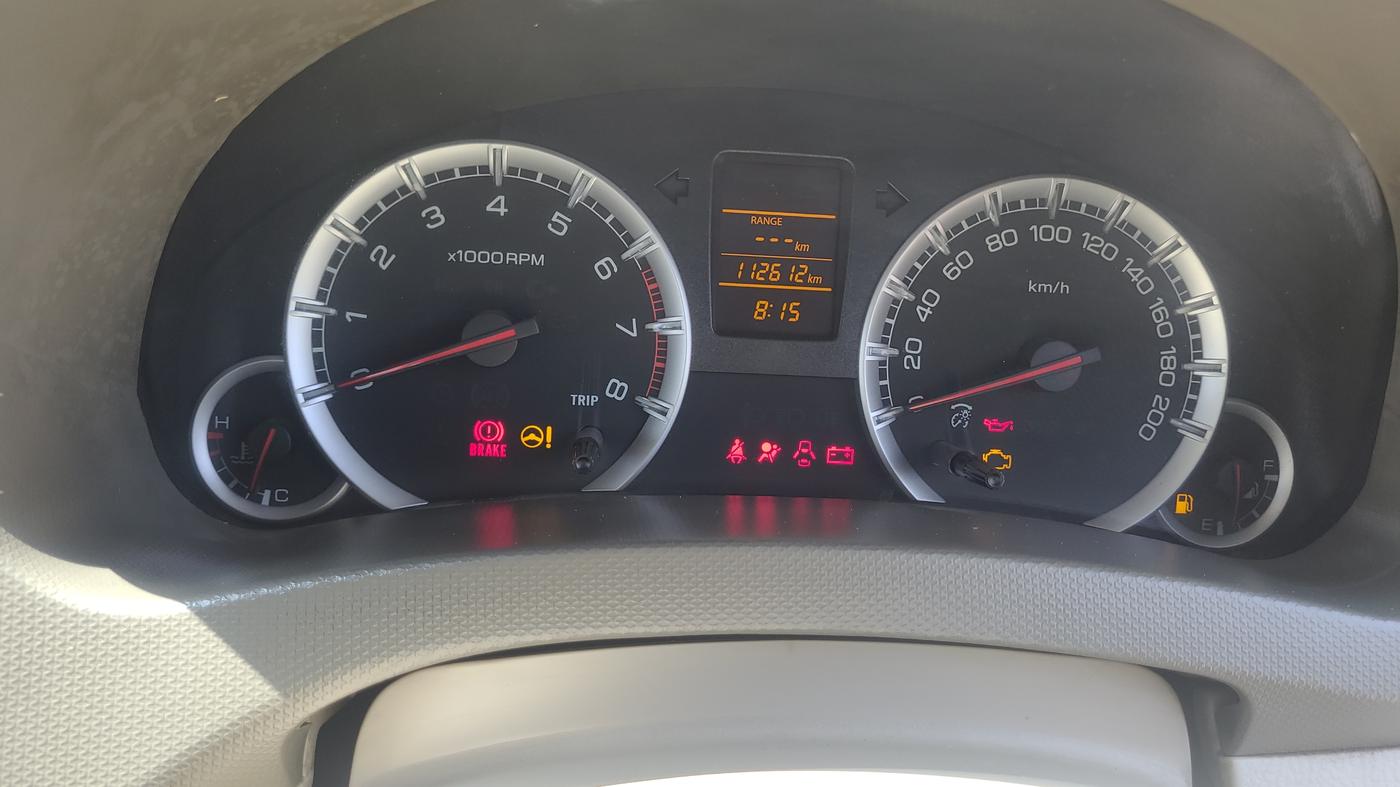 2016 Maruti Ertiga VXI, Petrol, Manual, 1,12,622 km, Odometer Image