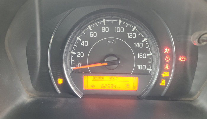 2020 Maruti New Wagon-R LXI CNG (O) 1.0, CNG, Manual, 62,000 km, Odometer Image