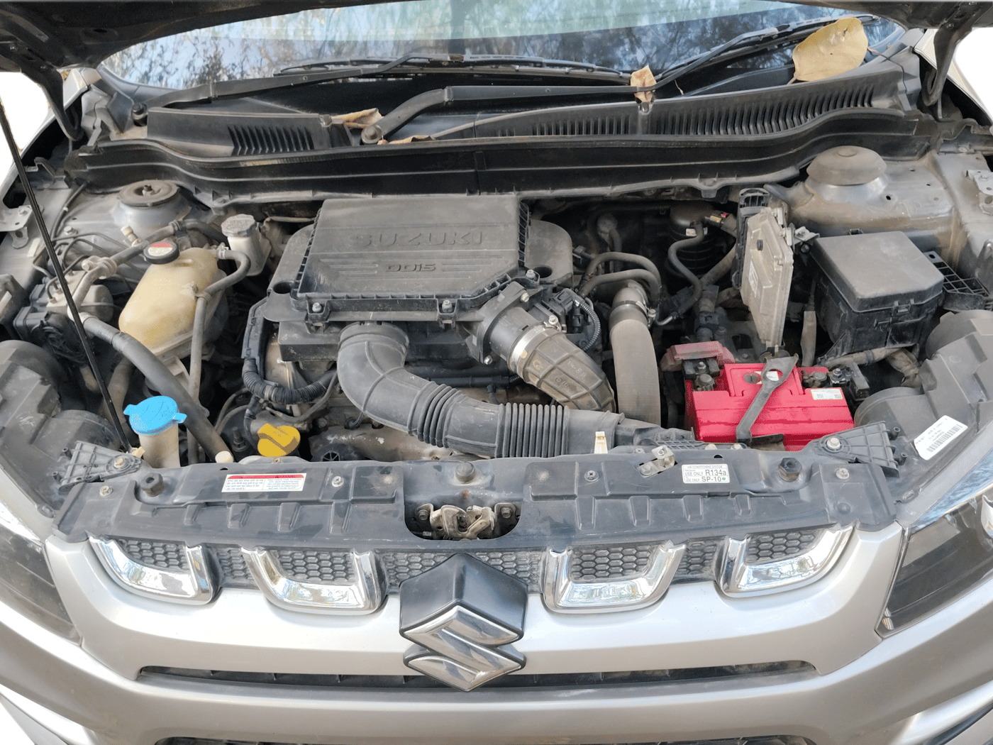 2017 Maruti Vitara Brezza VDI (O), Diesel, Manual, 69,006 km, Open Bonnet