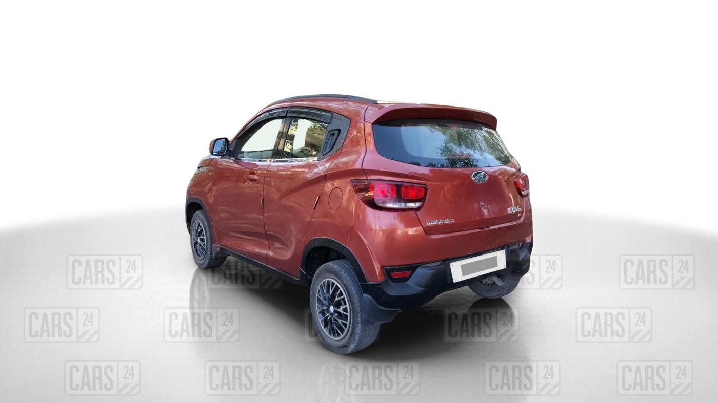 2016 Mahindra Kuv100 K4 D 6 STR, Diesel, Manual, 75,449 km, Left Back Diagonal