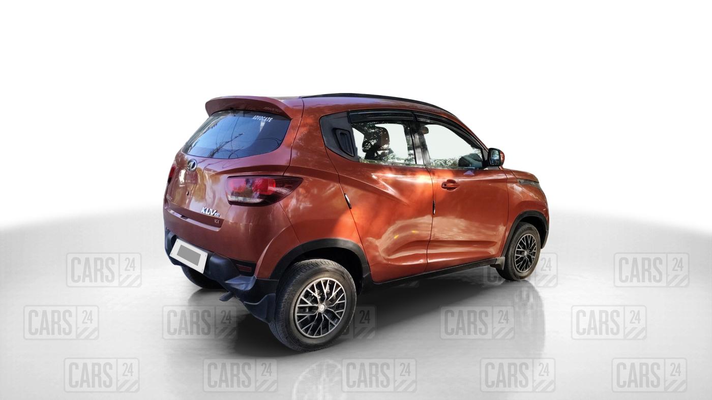 2016 Mahindra Kuv100 K4 D 6 STR, Diesel, Manual, 75,449 km, Right Back Diagonal