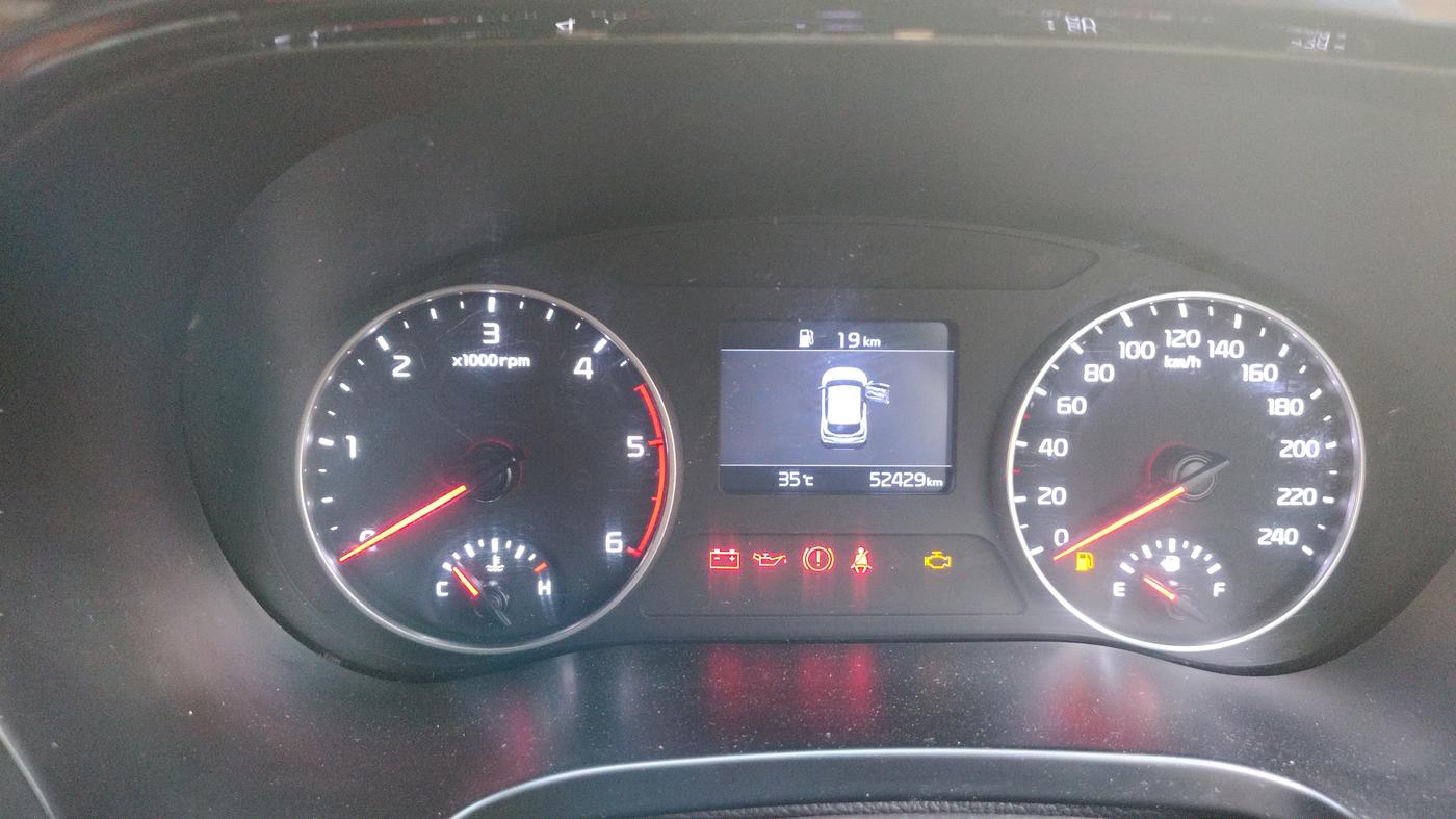 2022 KIA SELTOS HTE 1.5 DIESEL, Diesel, Manual, 52,429 km, Odometer Image