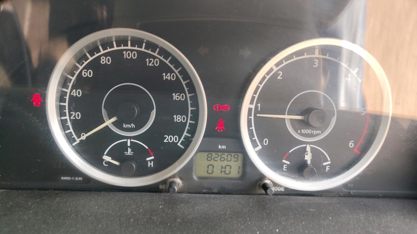 2017 Tata Safari Storme 2.2 EX 4X2, Diesel, Manual, 82,609 km, Odometer Image