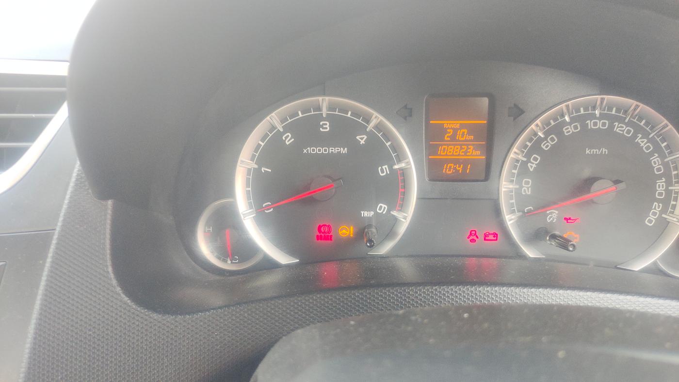 2016 Maruti Swift VDI, Diesel, Manual, 1,08,823 km, Odometer Image