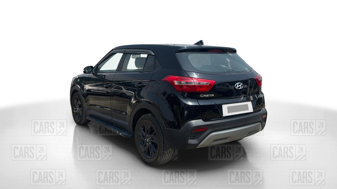 2020 Hyundai Creta E PLUS 1.4 DIESEL, Diesel, Manual, 51,421 km, Left Back Diagonal