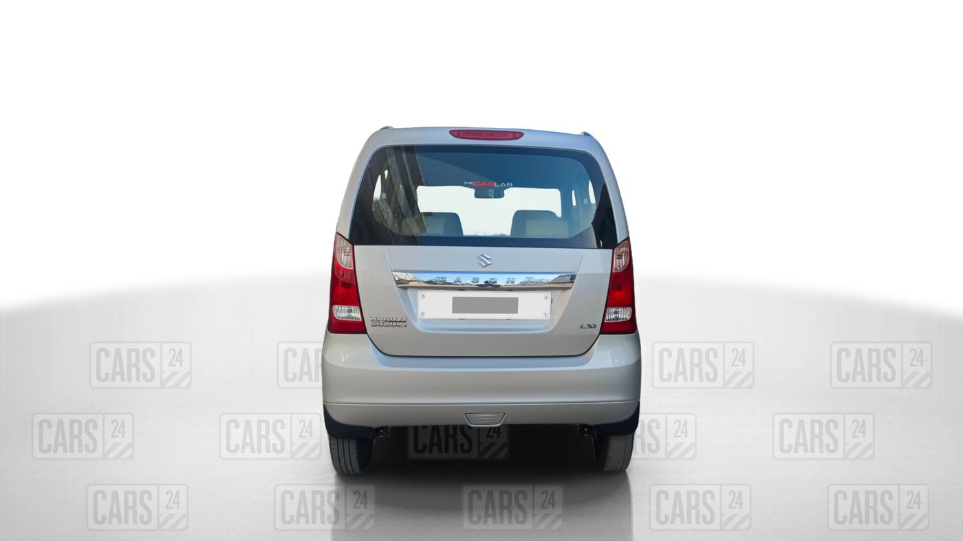2012 Maruti Wagon R 1.0 LXI, Petrol, Manual, 58,045 km, Back/Rear