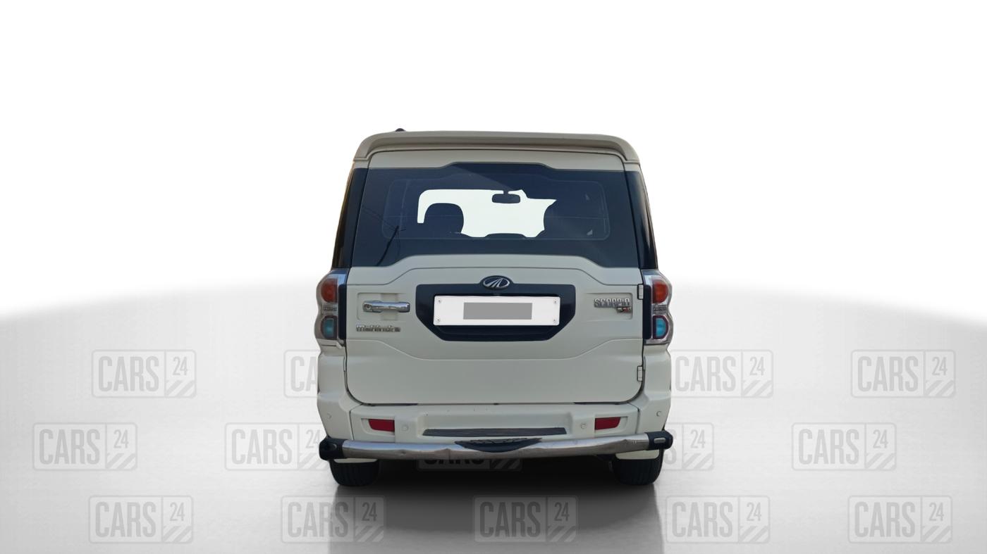 2015 Mahindra Scorpio S4 PLUS, Diesel, Manual, 89,074 km, Back/Rear