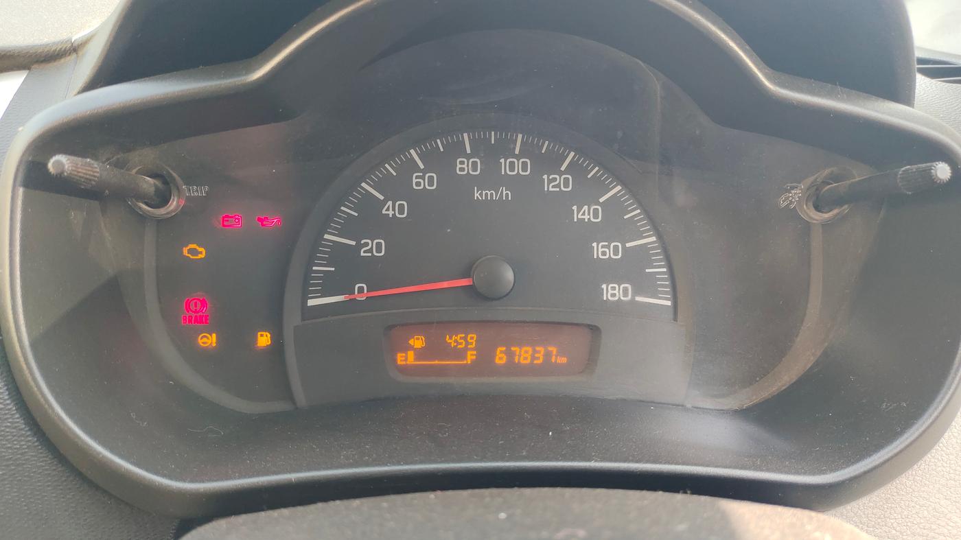 2015 Maruti Celerio VXI, Petrol, Manual, 67,837 km, Odometer Image