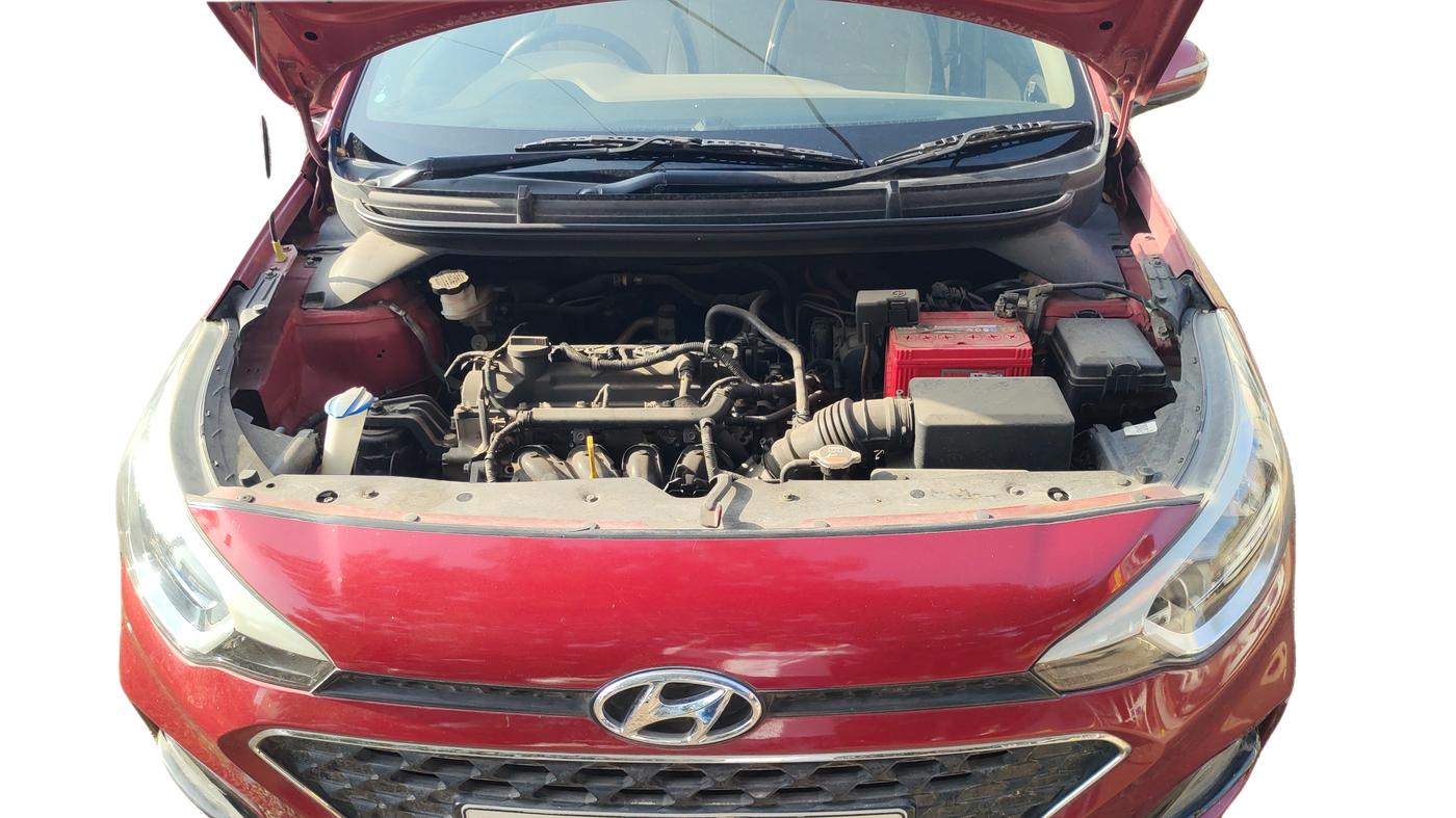 2019 Hyundai Elite i20 SPORTZ PLUS 1.2, Petrol, Manual, 53,922 km, Open Bonnet