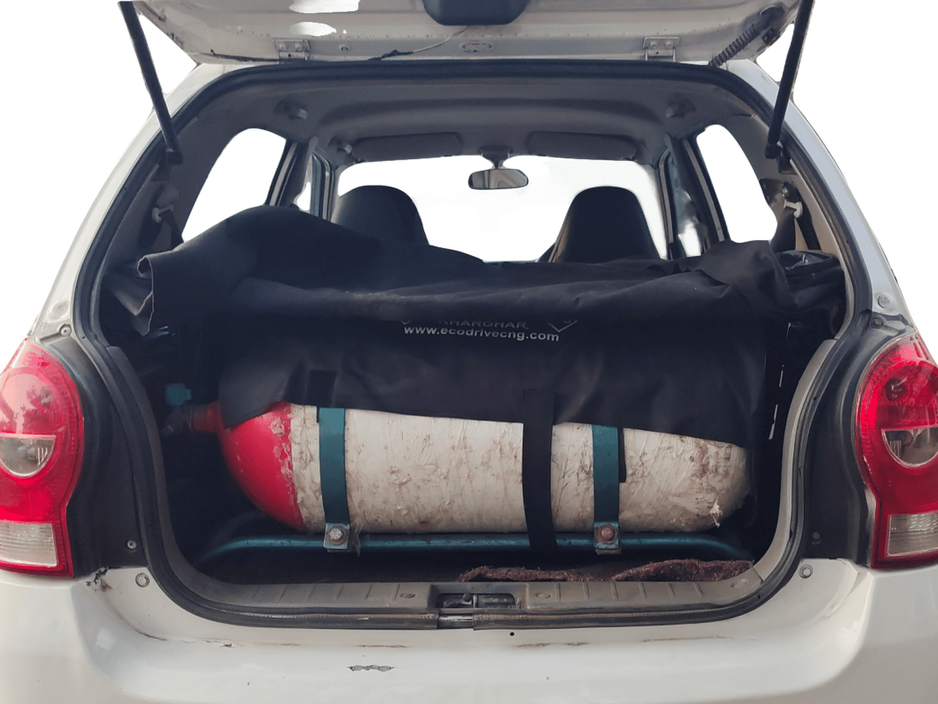 2011 Maruti Alto LXI CNG, CNG, Manual, 86,628 km, Boot Inside