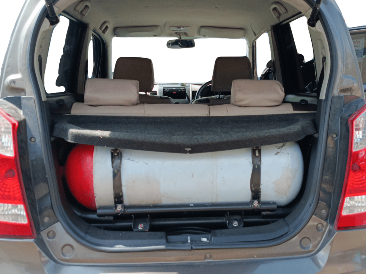 2014 Maruti Wagon R 1.0 LXI CNG, CNG, Manual, 59,258 km, Boot Inside