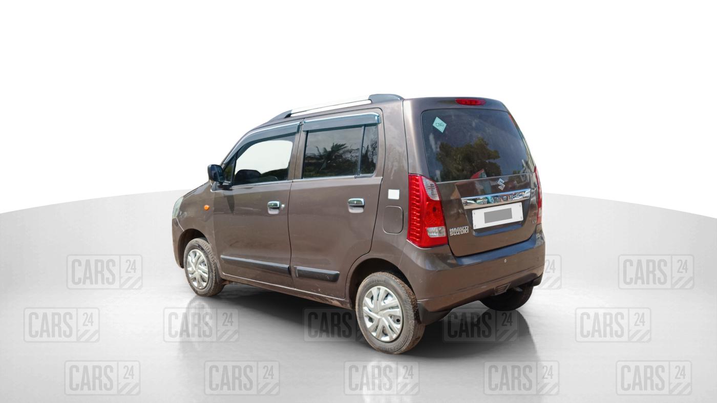 2014 Maruti Wagon R 1.0 LXI CNG, CNG, Manual, 59,258 km, Left Back Diagonal