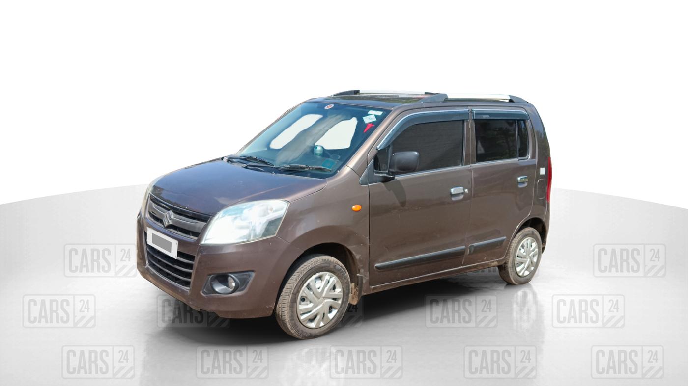 2014 Maruti Wagon R 1.0 LXI CNG, CNG, Manual, 59,258 km, Left Front Diagonal