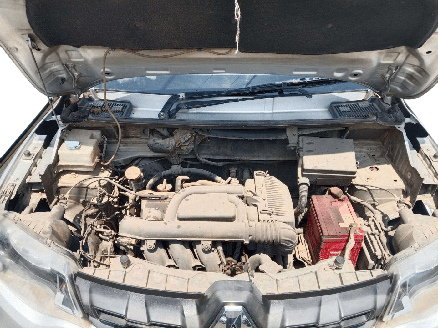 2017 Renault Kwid RXT 1.0 AMT, Petrol, Automatic, 75,927 km, Open Bonnet