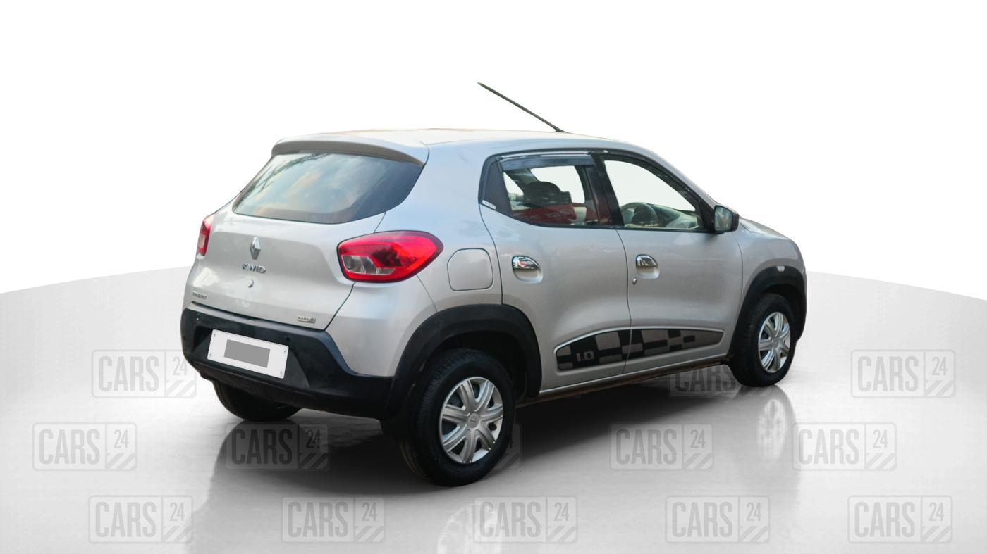 2017 Renault Kwid RXT 1.0 AMT, Petrol, Automatic, 75,927 km, Right Back Diagonal