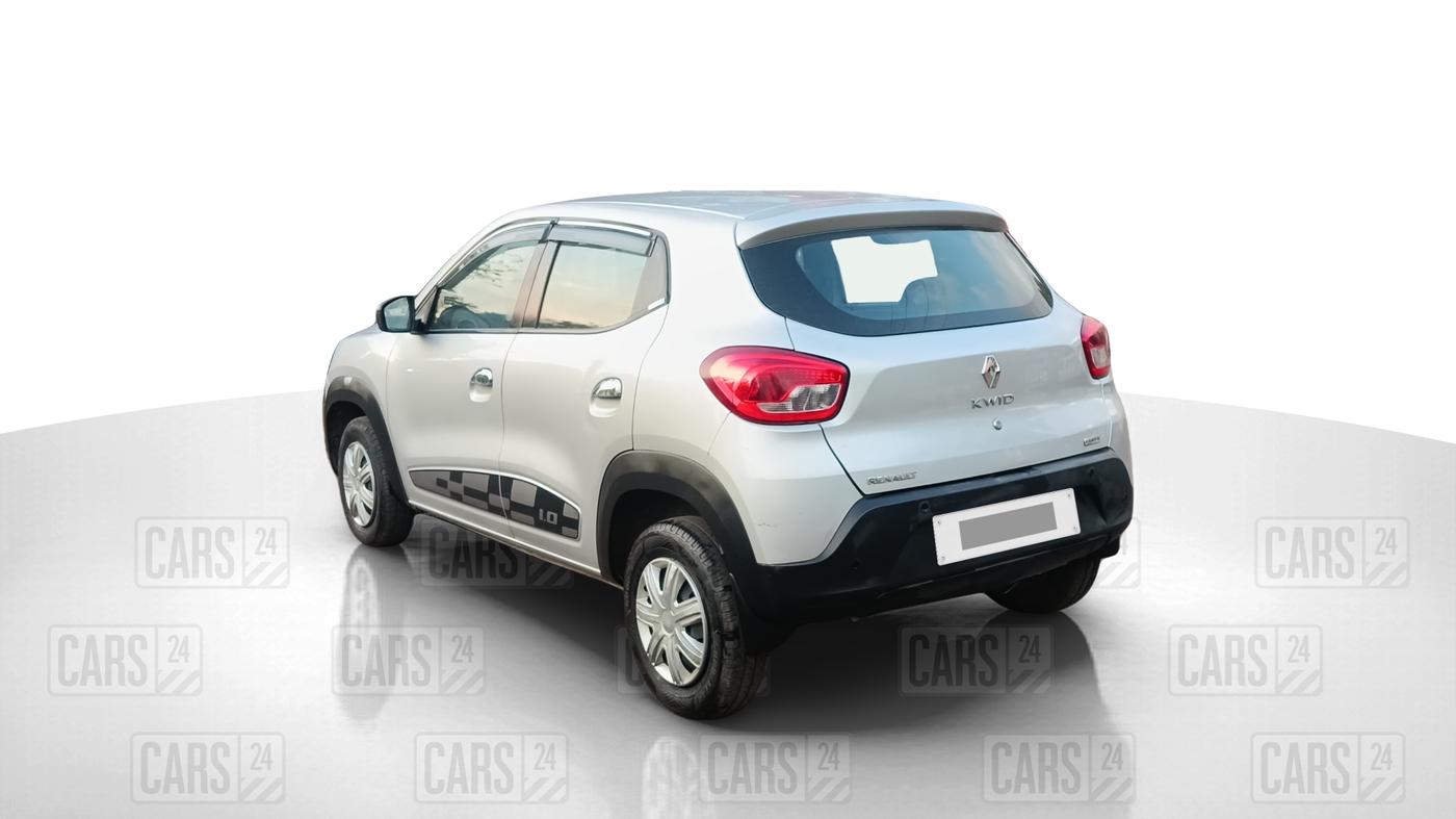 2017 Renault Kwid RXT 1.0 AMT, Petrol, Automatic, 75,927 km, Left Back Diagonal
