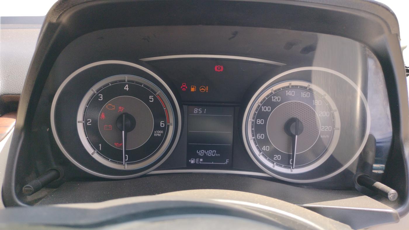 2017 Maruti Dzire VDI, Diesel, Manual, 48,480 km, Odometer Image