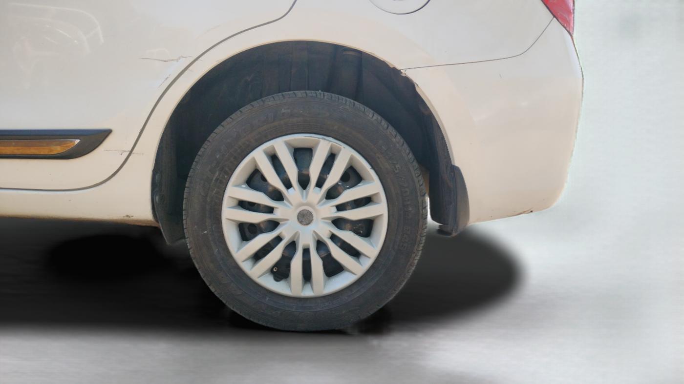2017 Maruti Dzire VDI, Diesel, Manual, 48,480 km, Left Rear Wheel