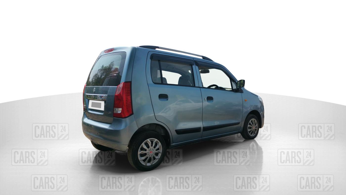 2014 Maruti Wagon R 1.0 LXI, Petrol, Manual, 62,359 km, Right Back Diagonal