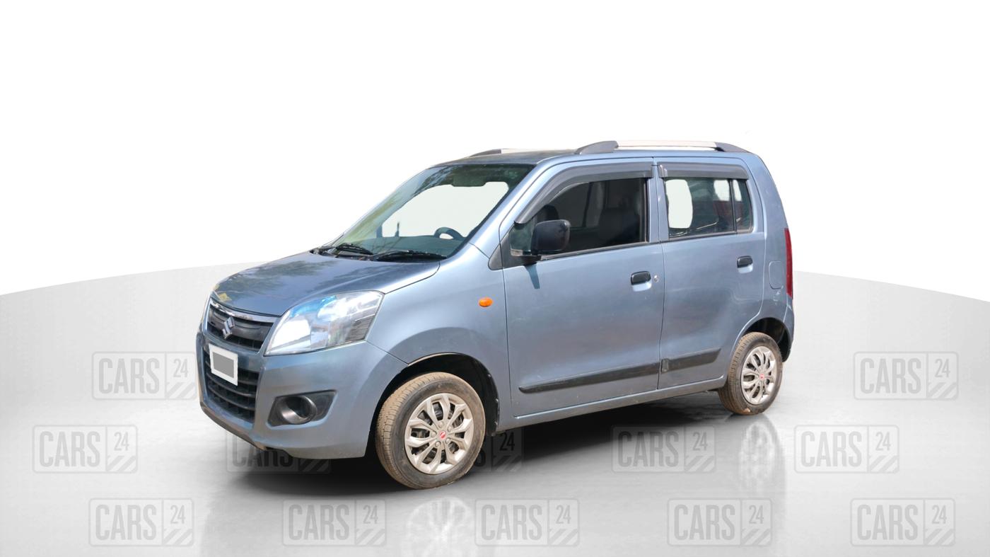 2014 Maruti Wagon R 1.0 LXI, Petrol, Manual, 62,359 km, Left Front Diagonal