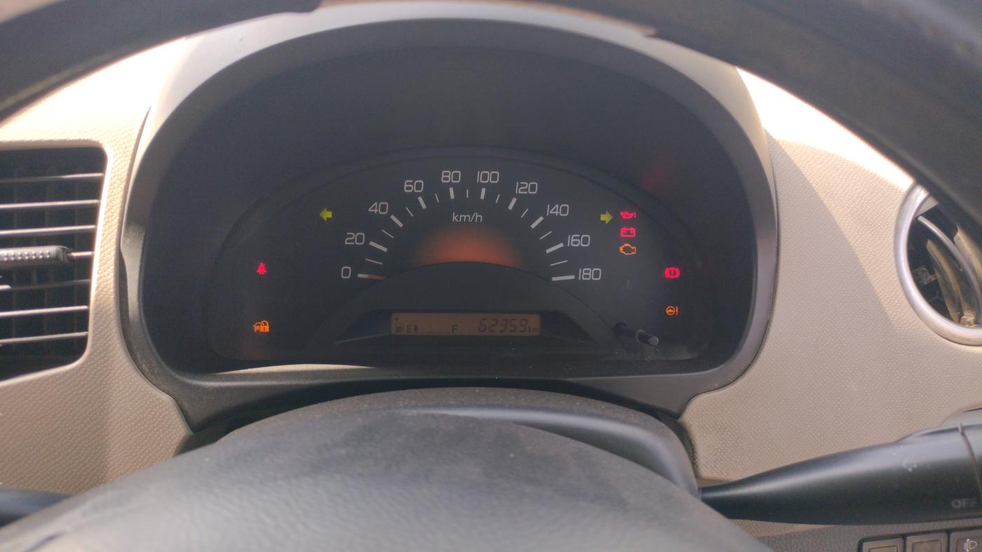 2014 Maruti Wagon R 1.0 LXI, Petrol, Manual, 62,359 km, Odometer Image