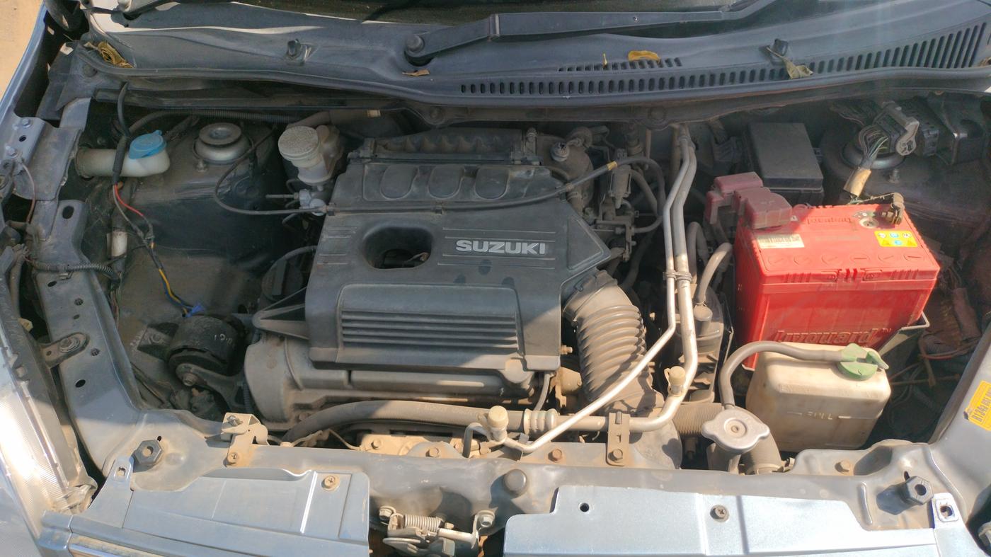 2014 Maruti Wagon R 1.0 LXI, Petrol, Manual, 62,359 km, Open Bonnet