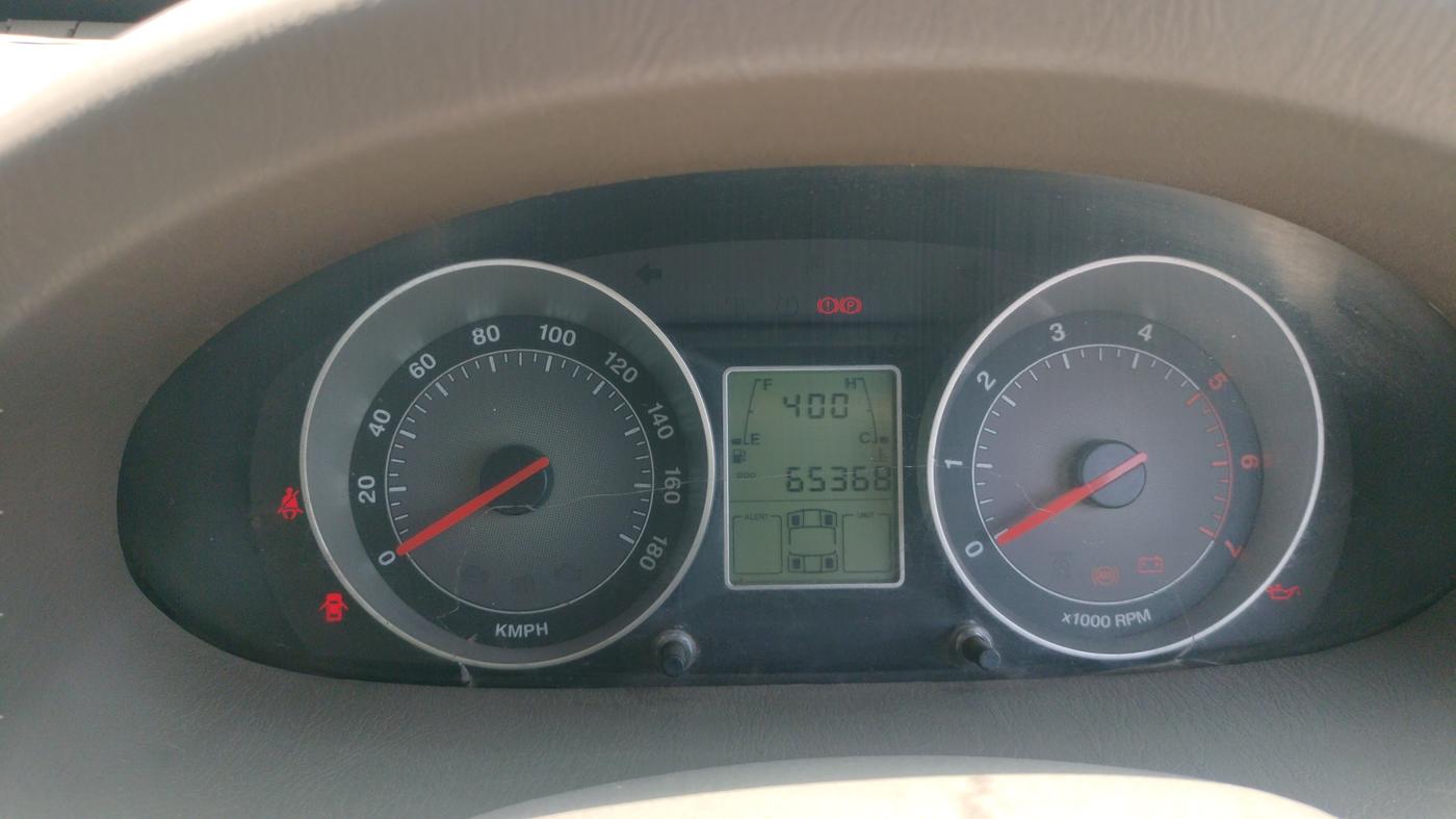 2011 Mahindra Scorpio VLX 2WD BS-III, Diesel, Manual, 65,368 km, Odometer Image