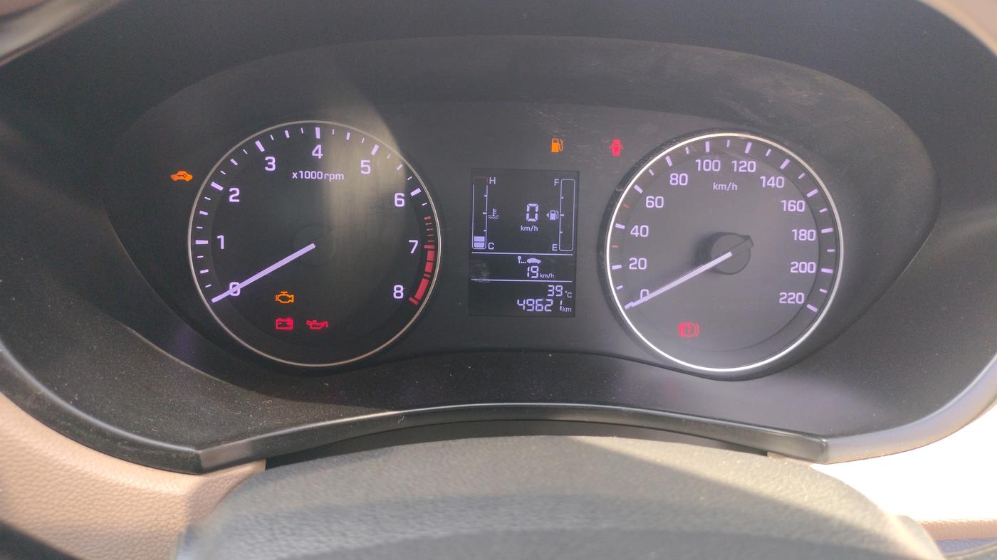 2017 Hyundai Elite i20 MAGNA 1.2, Petrol, Manual, 49,621 km, Odometer Image